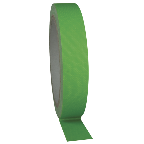 Showgear Gaffa tape Neon Groen 19mm 25m