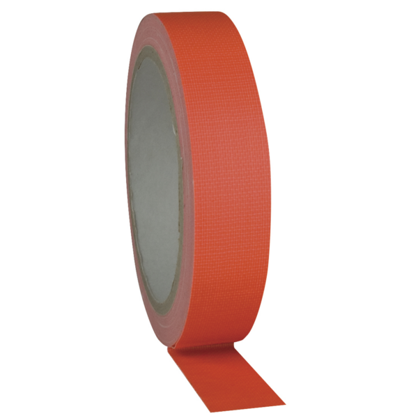 Showgear Gaffa Neon Oranje 19mm 25m