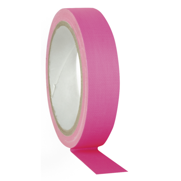 Showgear Gaffa tape Neon Roze 19mm 25m