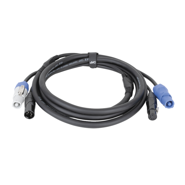 DAP Combikabel powercon XLR 5pin 10m